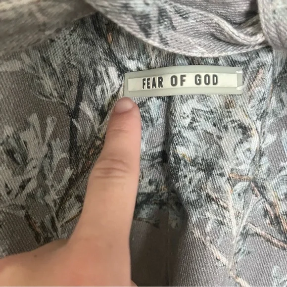 RARE Fear of God Sixth Collection Prairie Ghost Camo Jiu Jitsu Cargo Pants - Picture 7 of 10